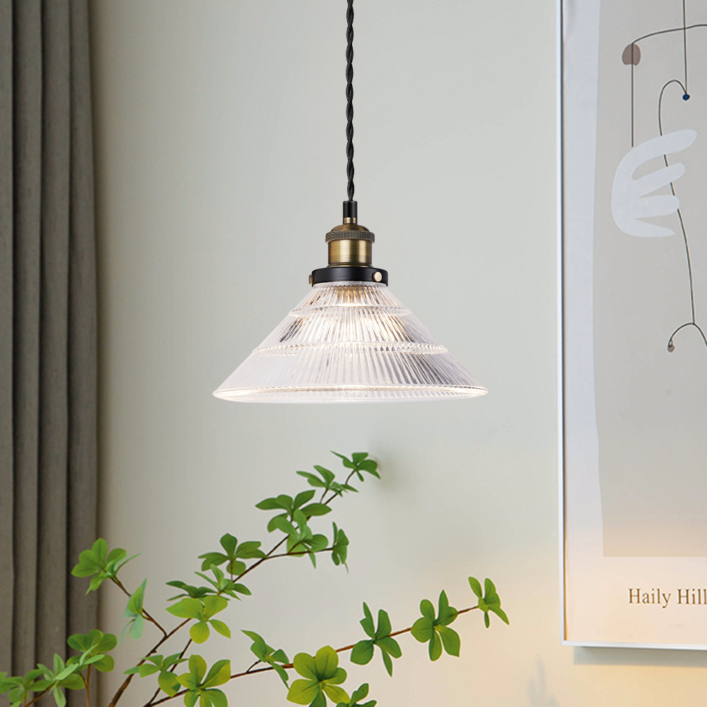 Transform Your Space with the Lightinn Vintage Glass Lampshade Wall Light