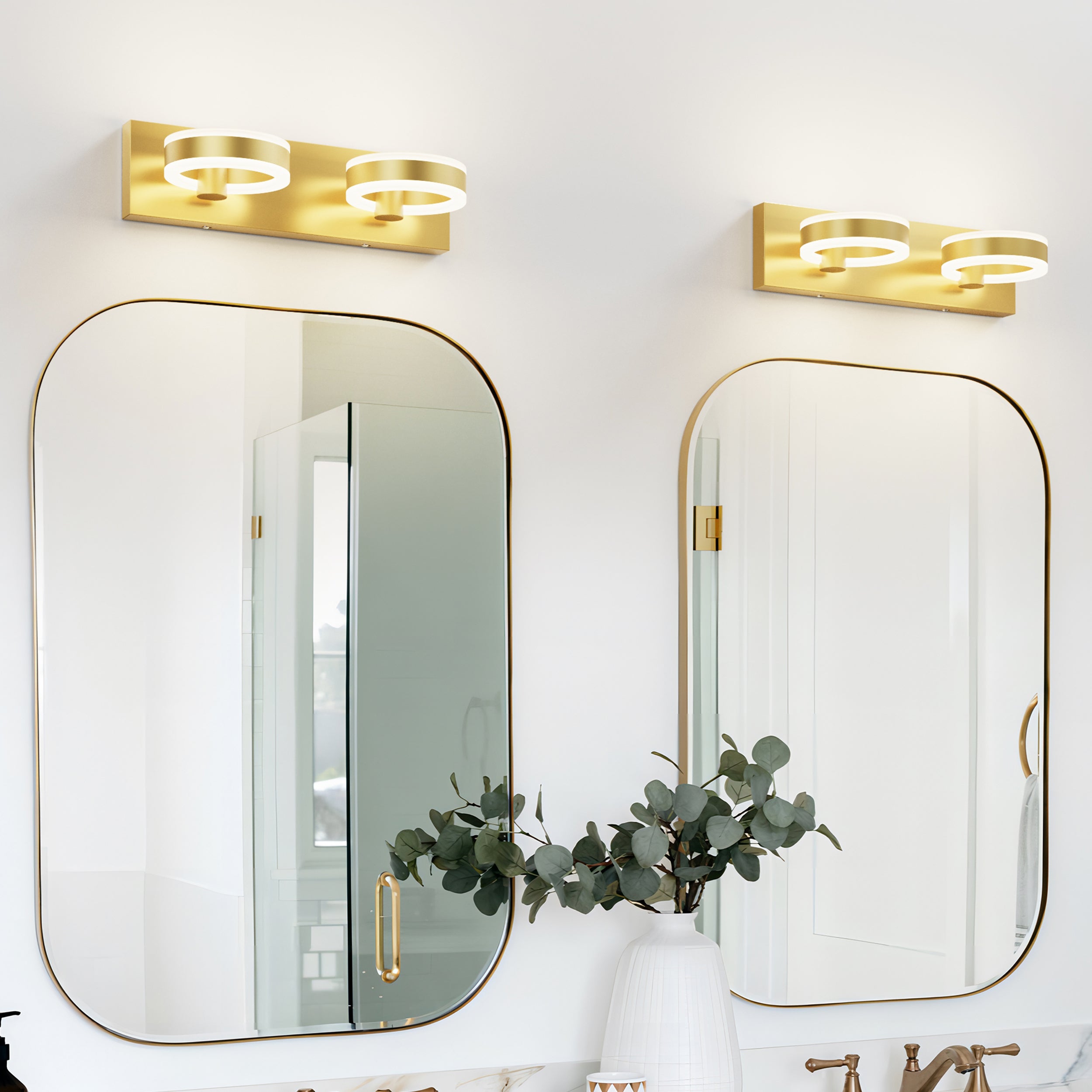 PHIXART 2 - Lights Rotatable Wall Round Light