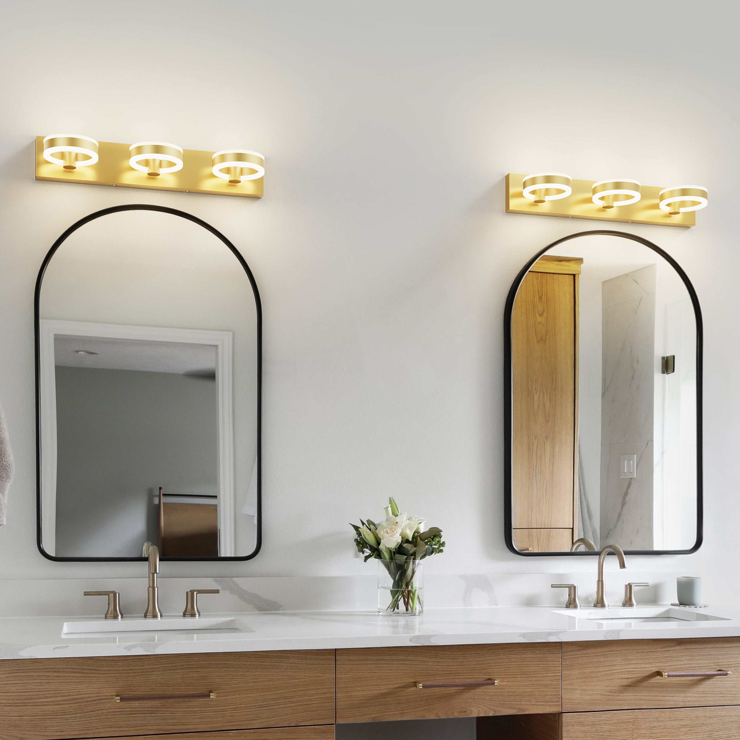 PHIXART 3 - Lights Rotatable Wall Round Light