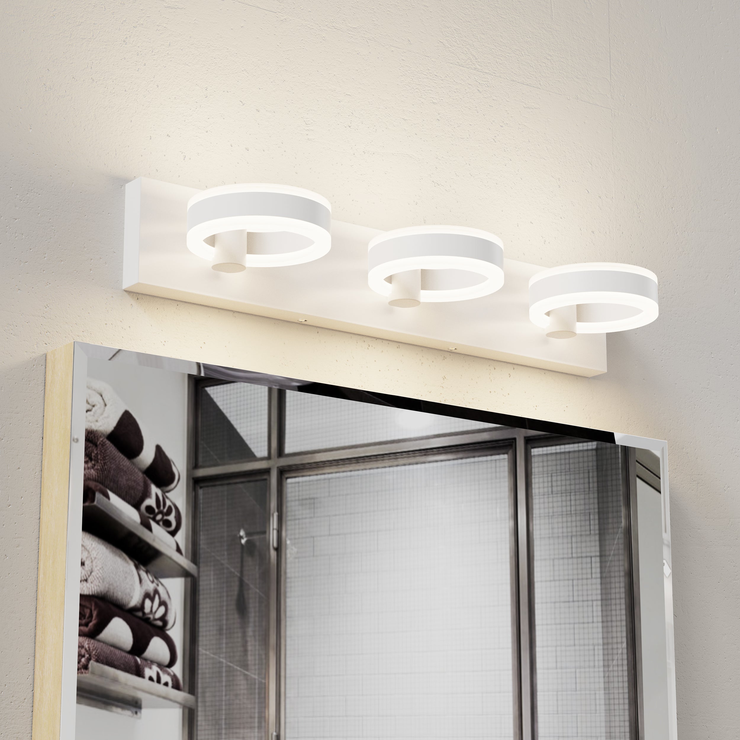 PHIXART 3 - Lights Rotatable Wall Round Light