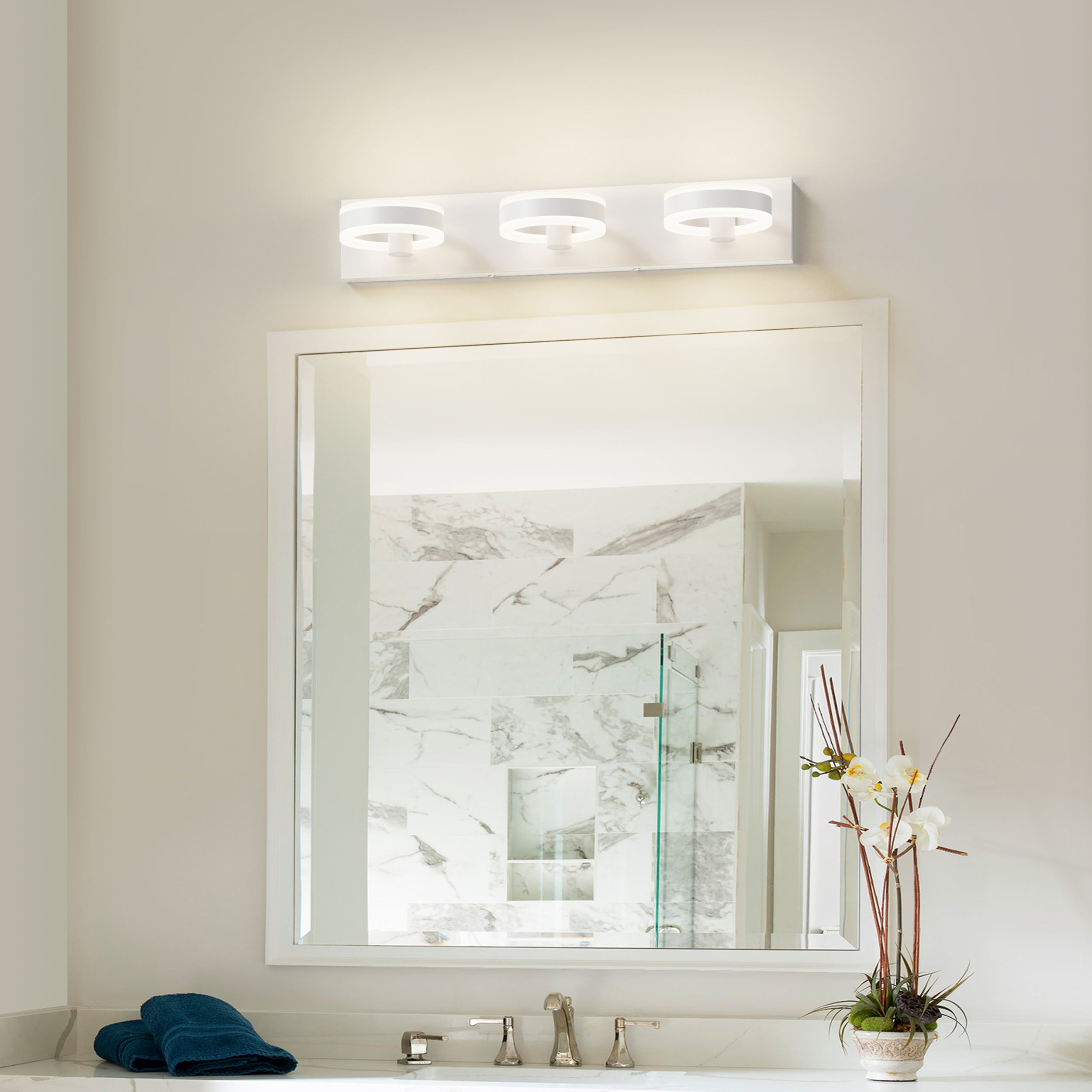 PHIXART 3 - Lights Rotatable Wall Round Light