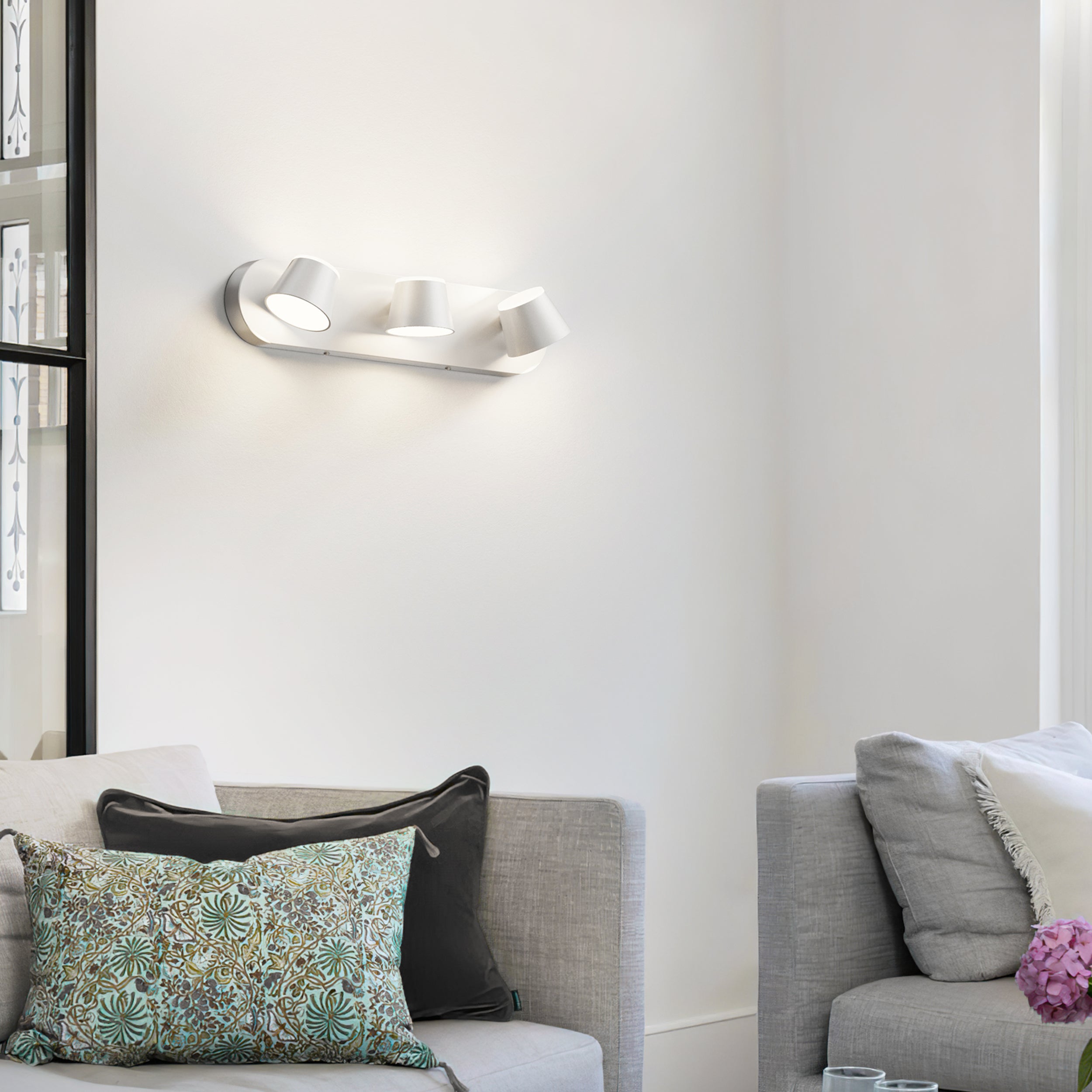 URSOLA 3 - Lights Rotatable Bathroom Vanity Light