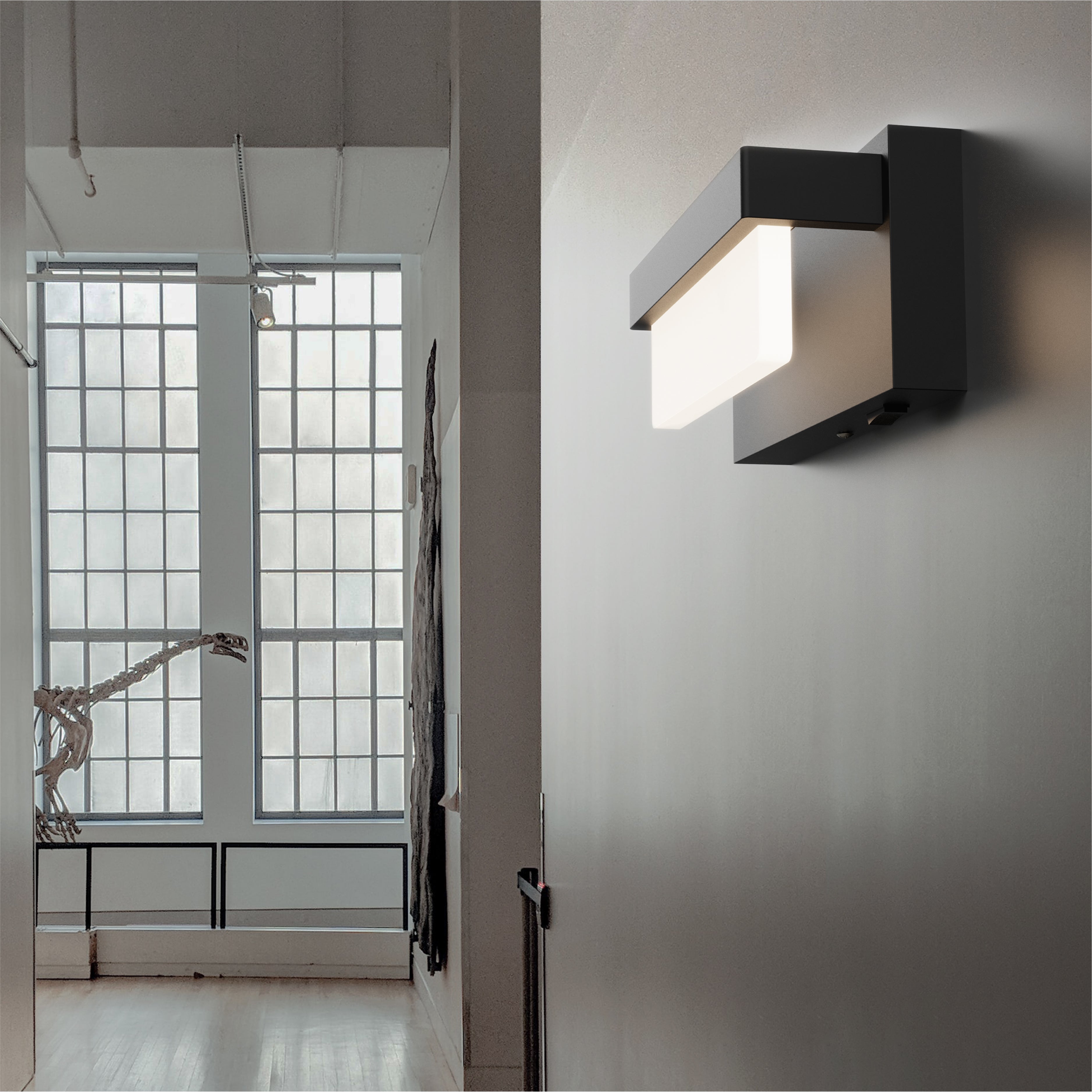 LIGHTINN LED Rectangle Light Wall Sconce