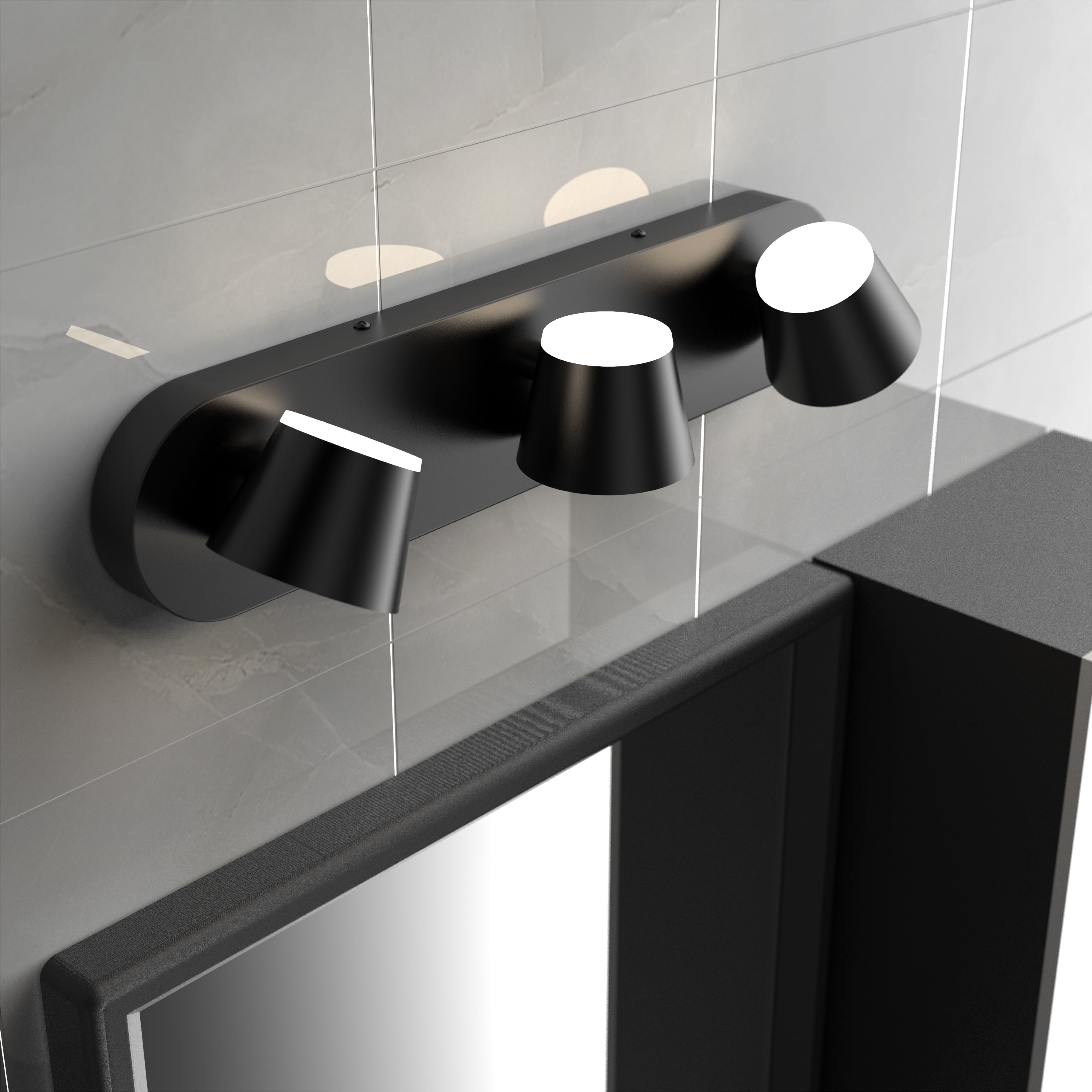 URSOLA Rotatable Bathroom Vanity Light