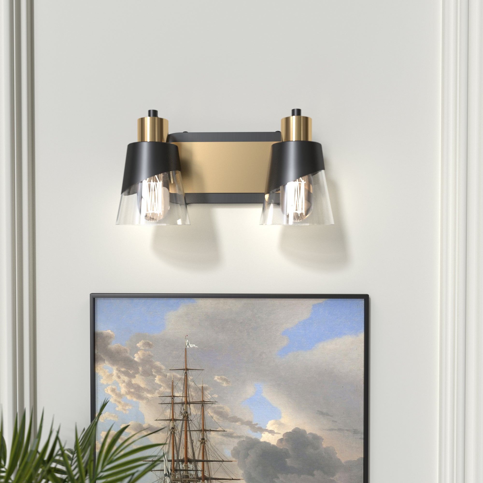 URSOLA 2 - Lights Dimmable Bathroom Vanity Light hypotenuse Light
