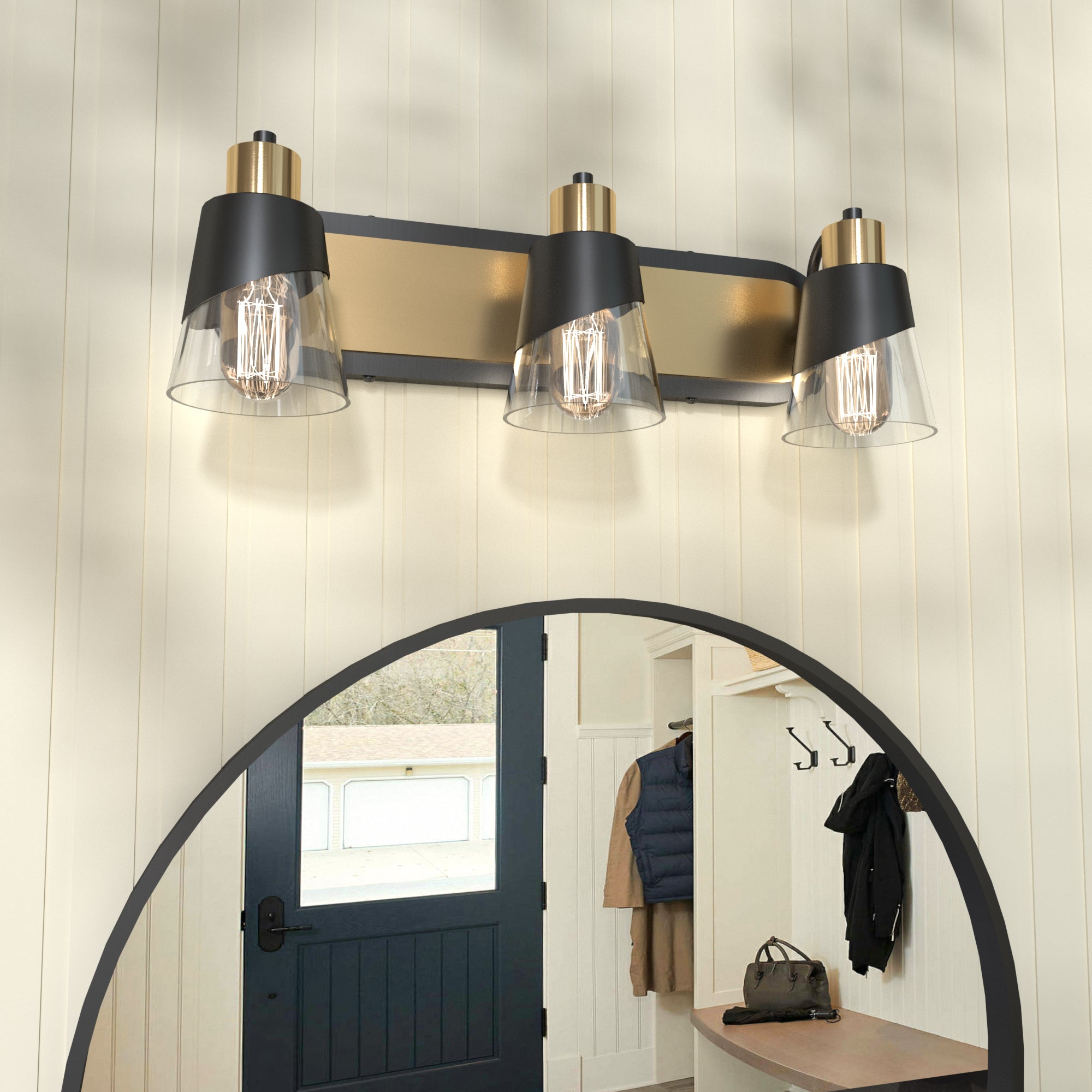 URSOLA 3 - Lights Dimmable Bathroom Vanity Light hypotenuse Light