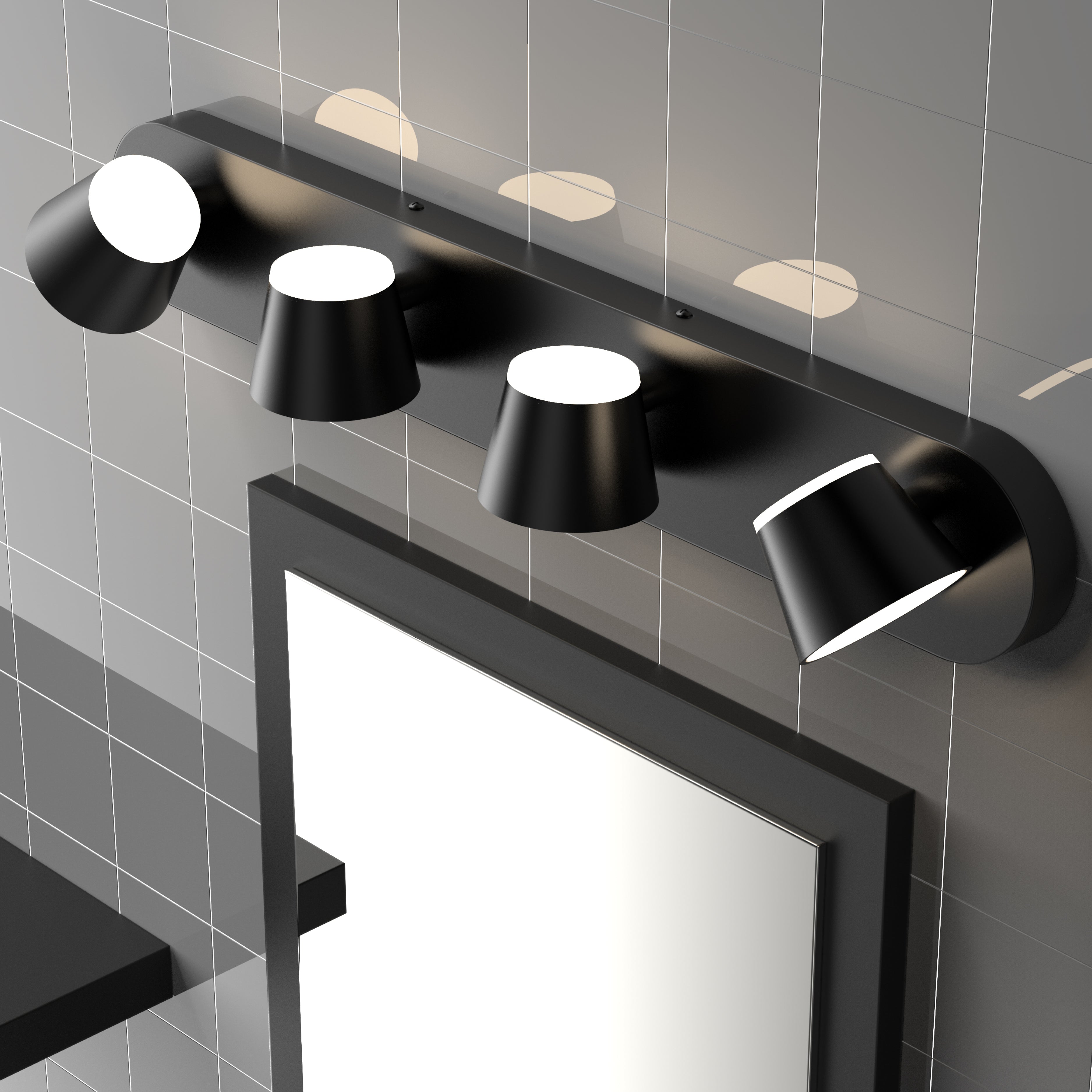 URSOLA Rotatable Bathroom Vanity Light