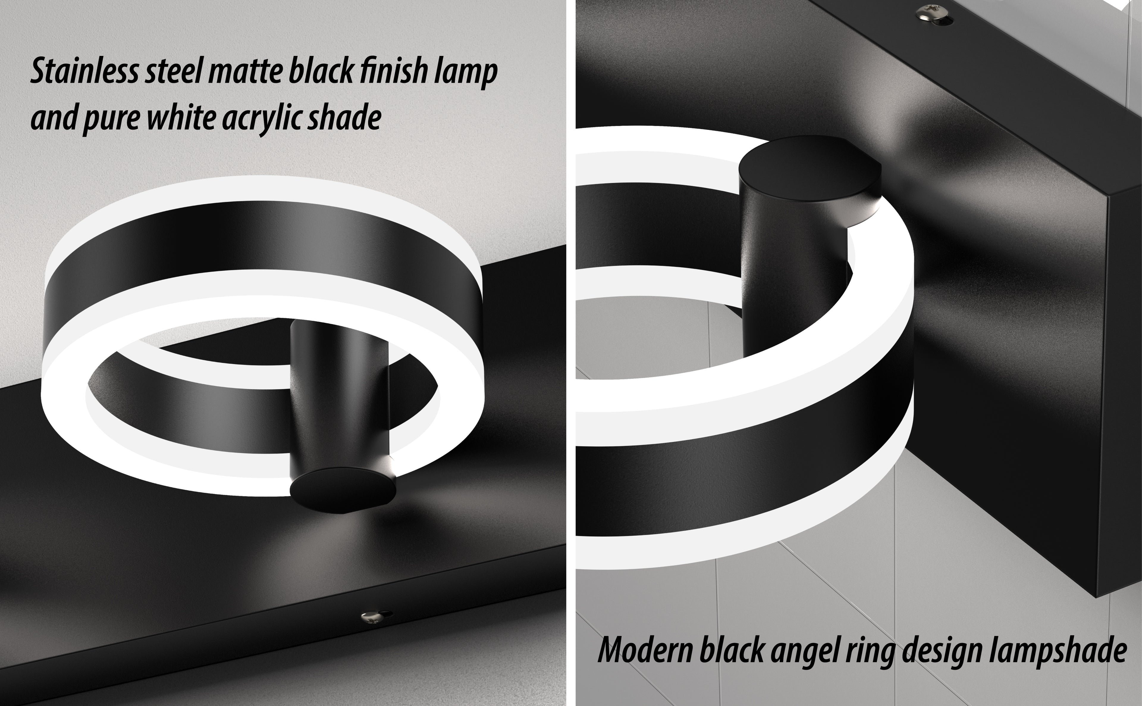 PHIXART Rotatable Wall Round Light
