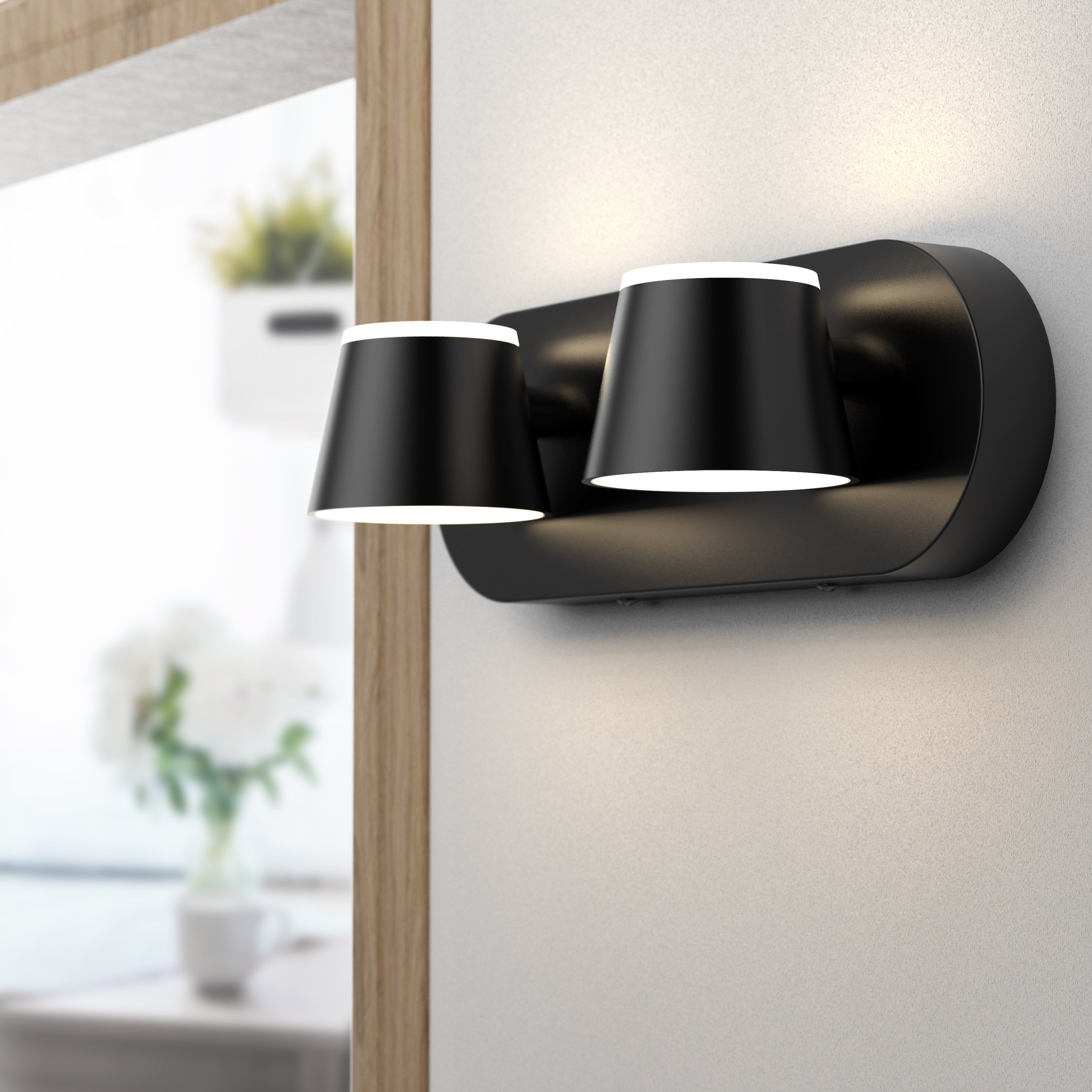 URSOLA 2 - Lights Rotatable Bathroom Vanity Light