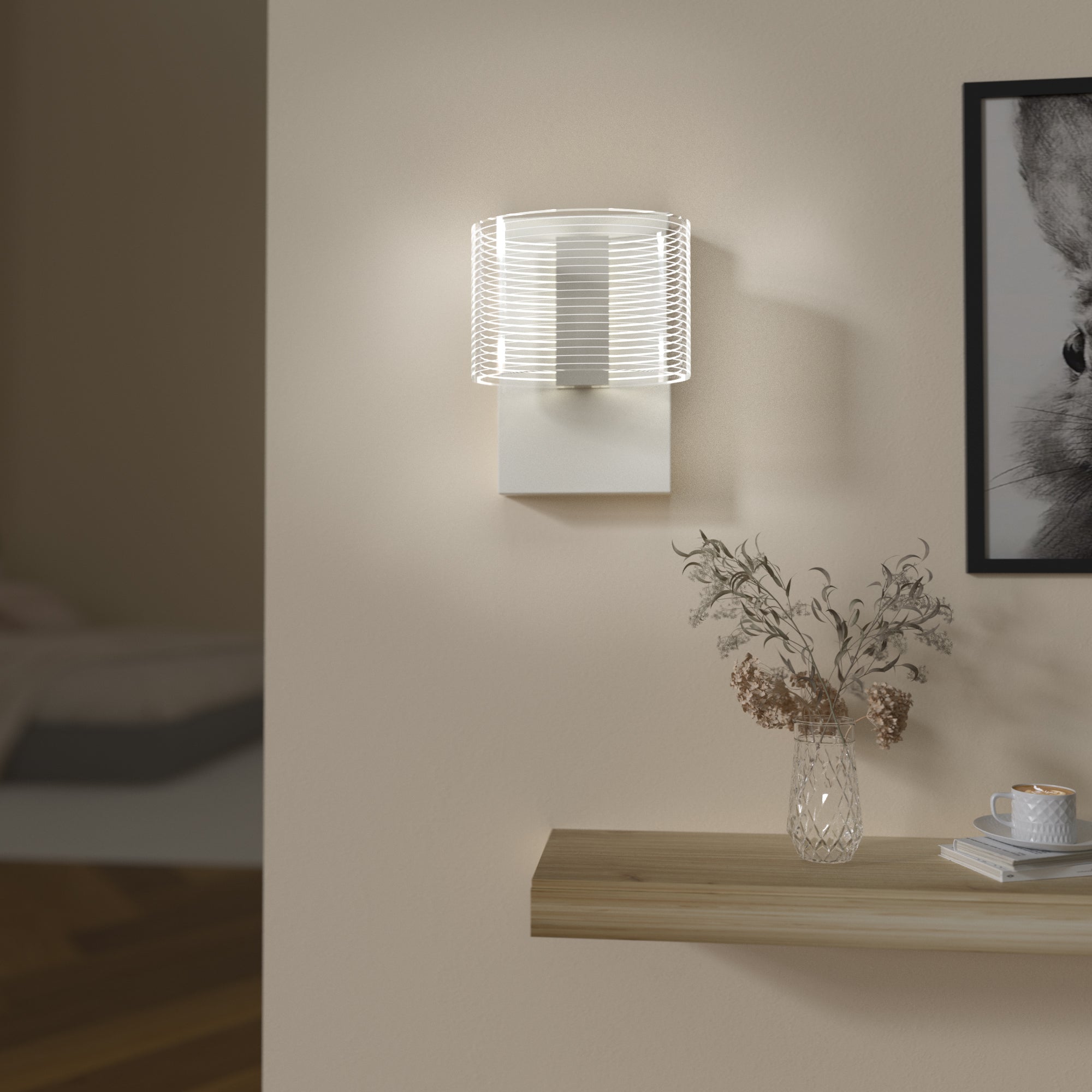 URSOLA LED Transparent Linear Wall Light