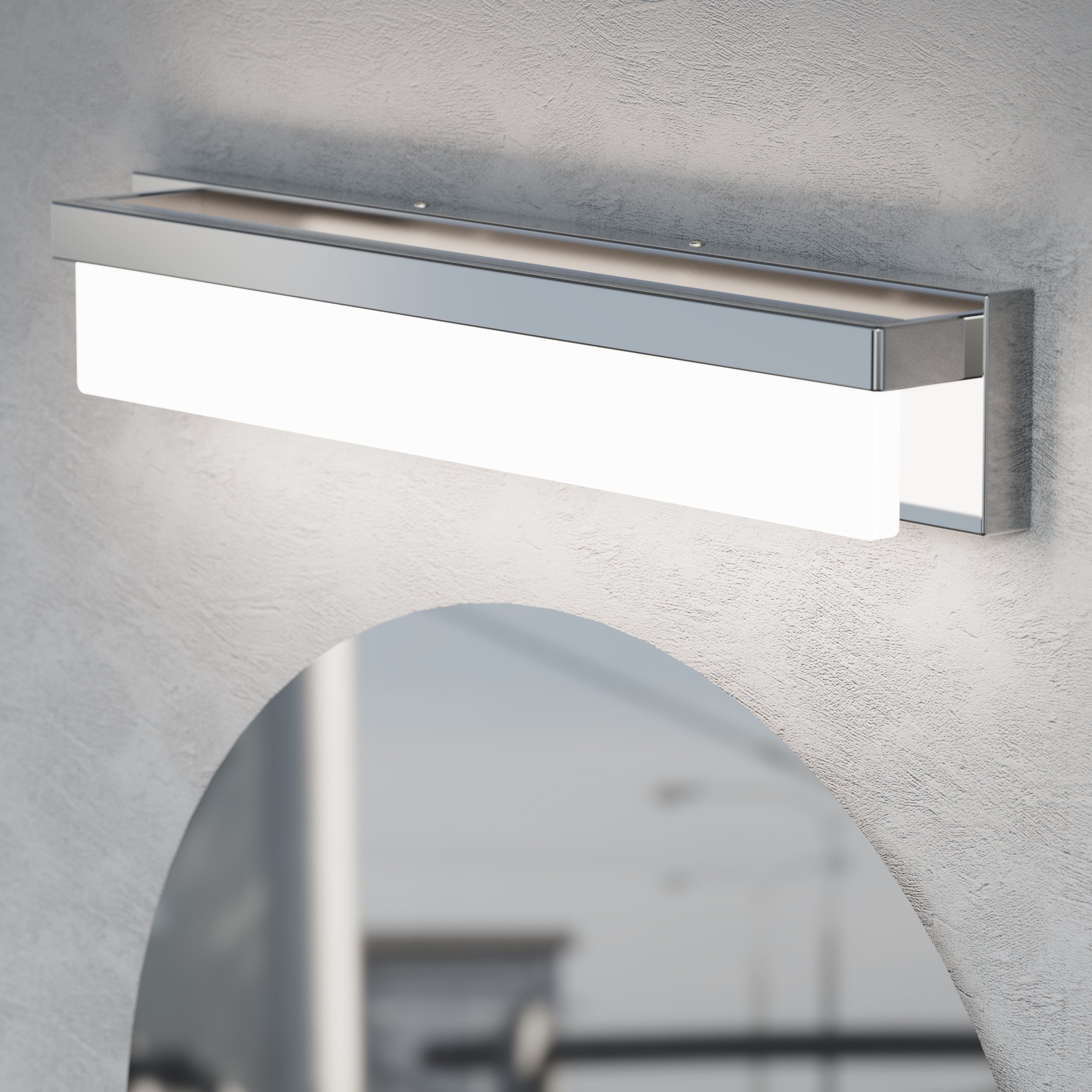LIGHTINN LED Bathroom Vanity Rectangle Light Fixture