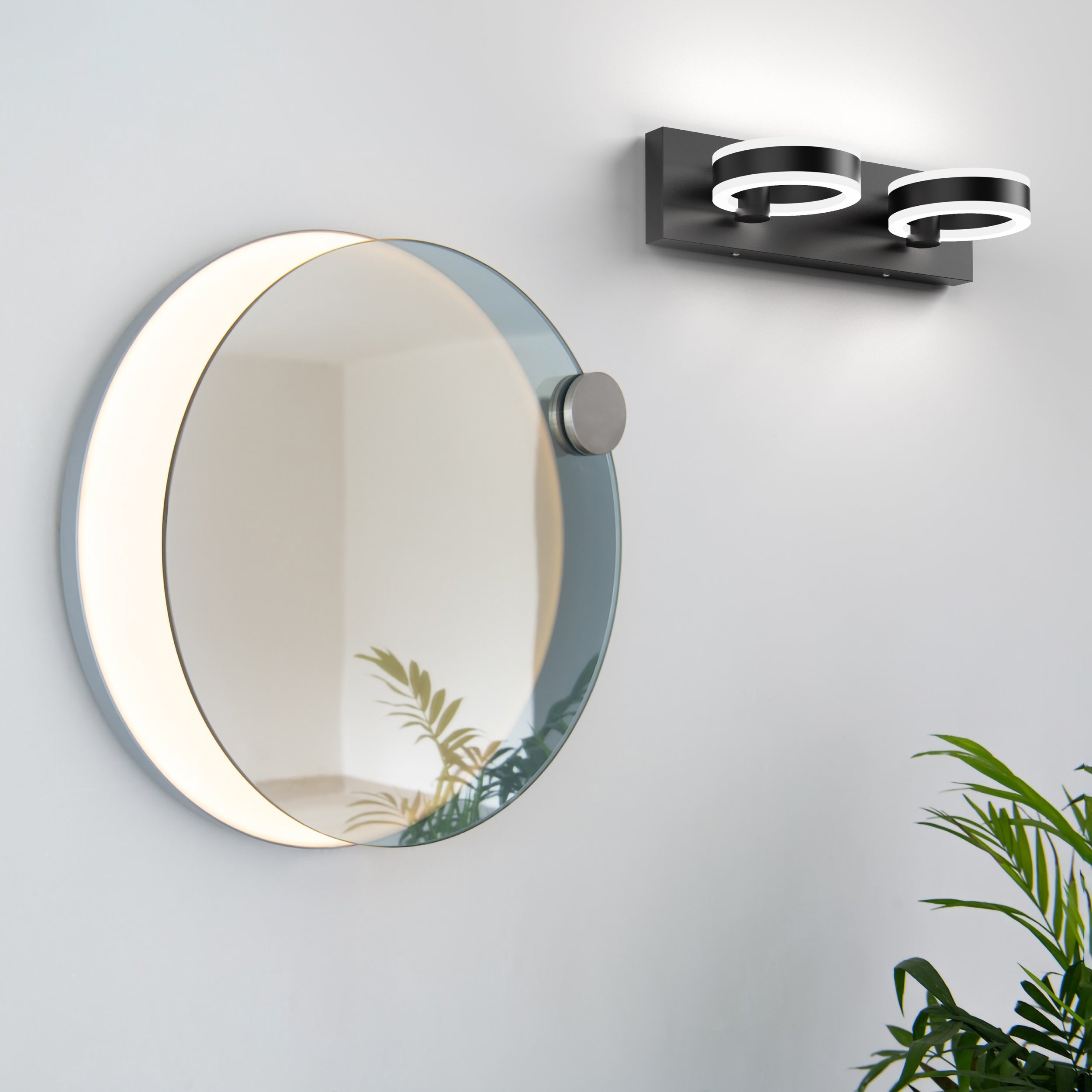 PHIXART 2 - Lights Rotatable Wall Round Light