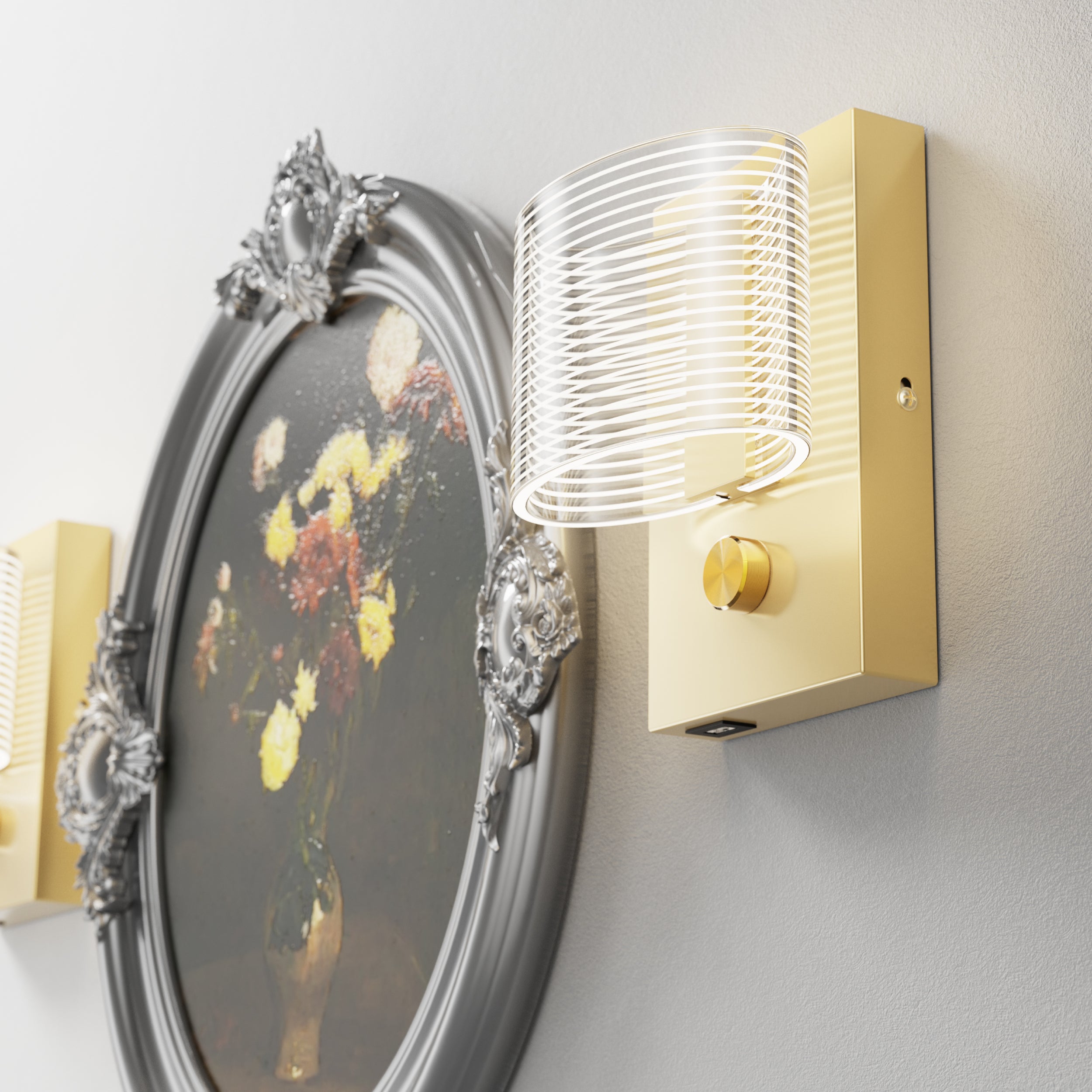 URSOLA LED Transparent Linear Wall Light