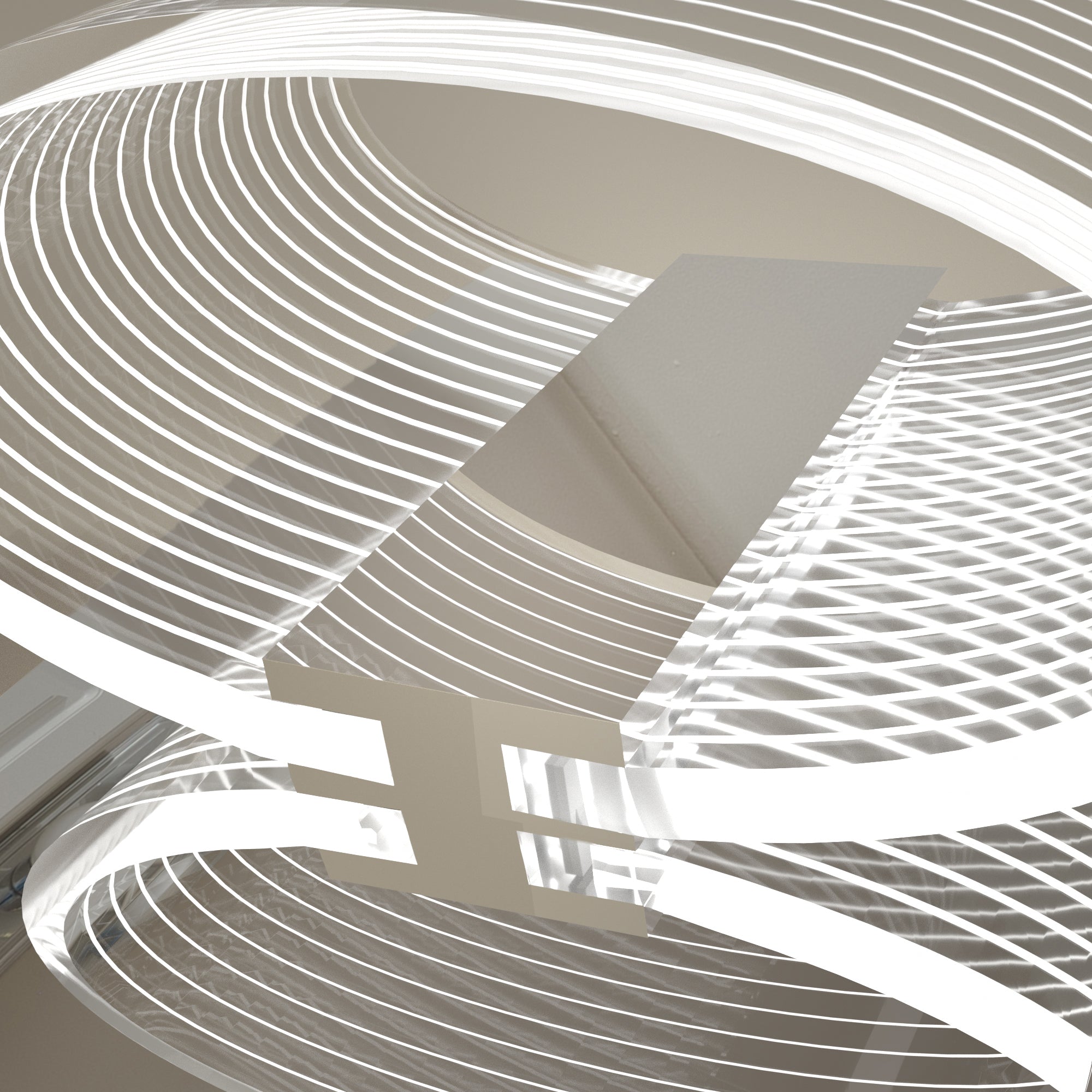 URSOLA LED Transparent Linear Wall Light
