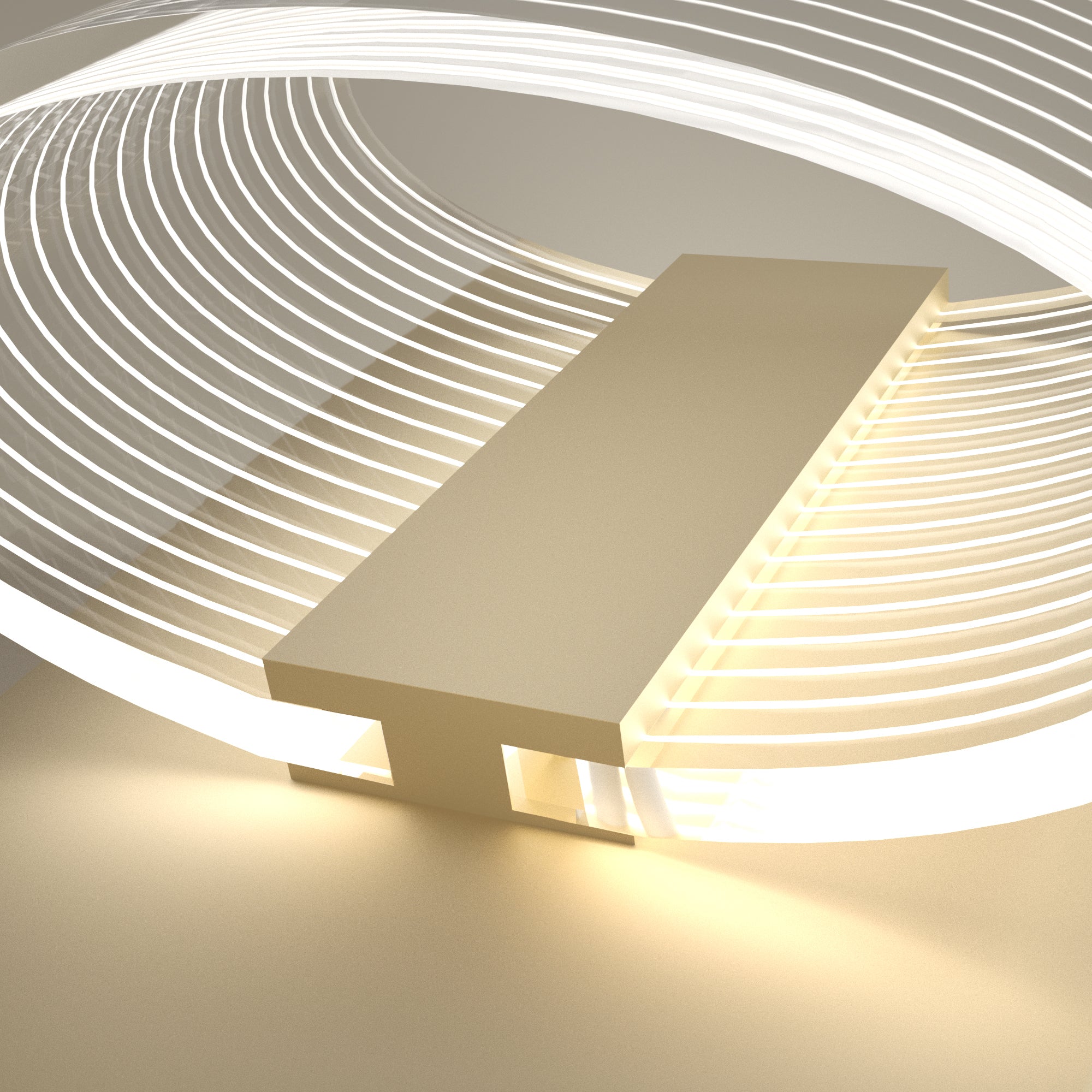 URSOLA LED Transparent Linear Wall Light