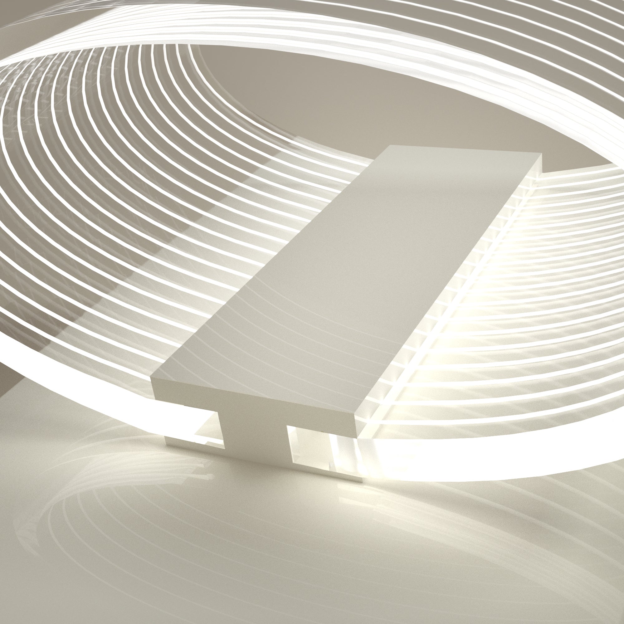URSOLA LED Transparent Linear Wall Light