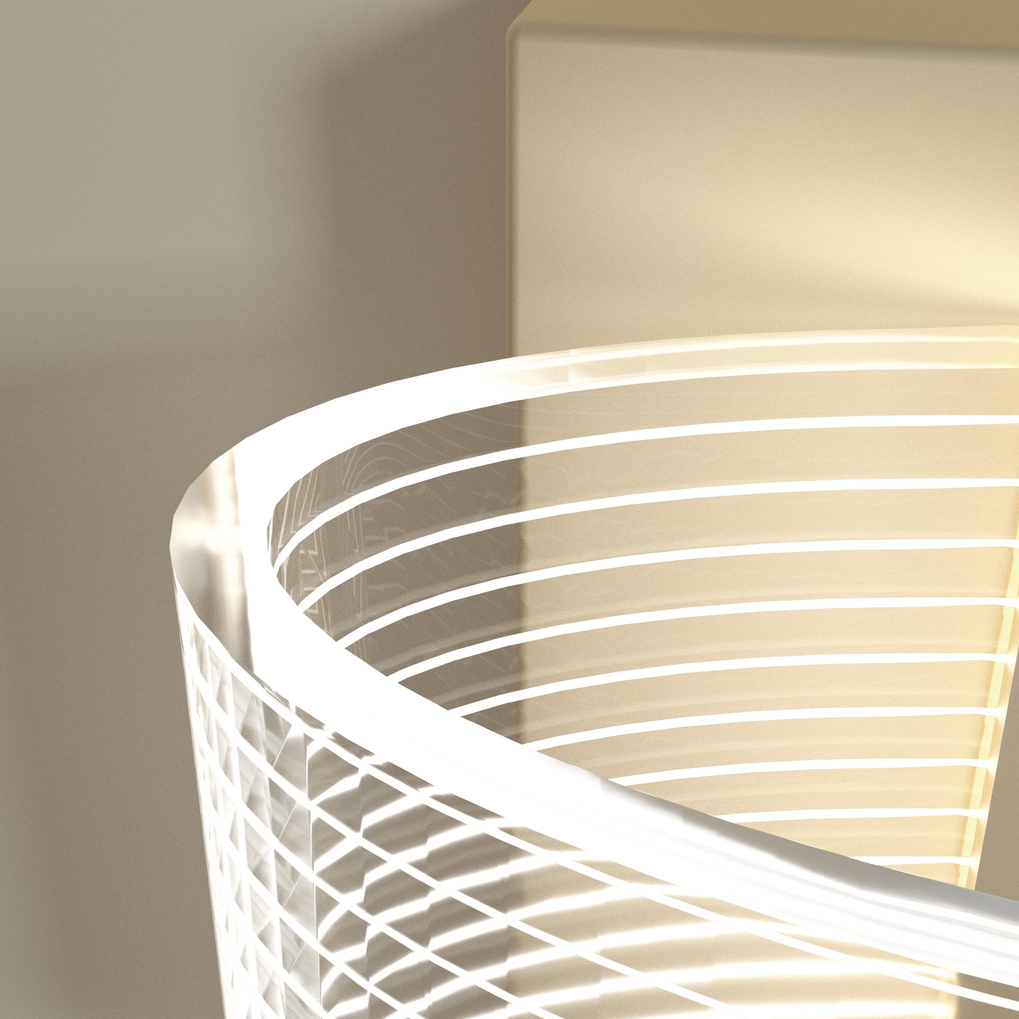 URSOLA LED Transparent Linear Wall Light