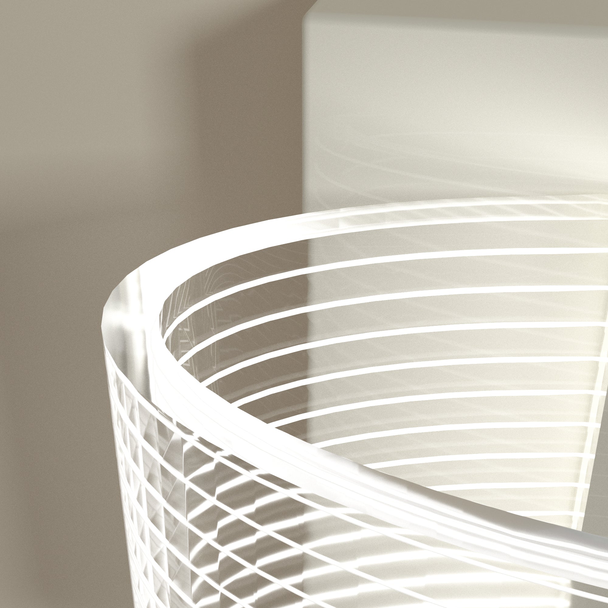 URSOLA LED Transparent Linear Wall Light