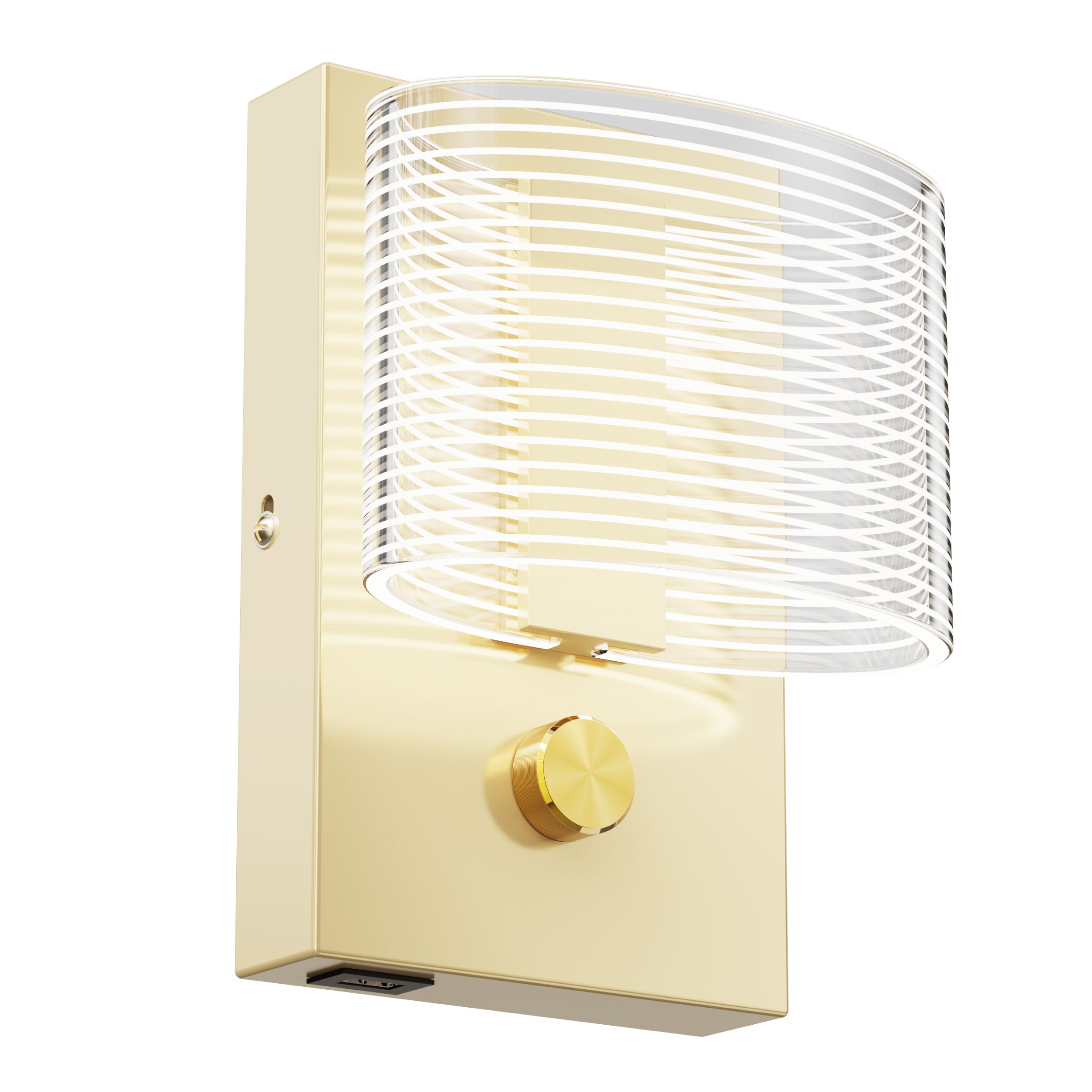 URSOLA LED Transparent Linear Wall Light