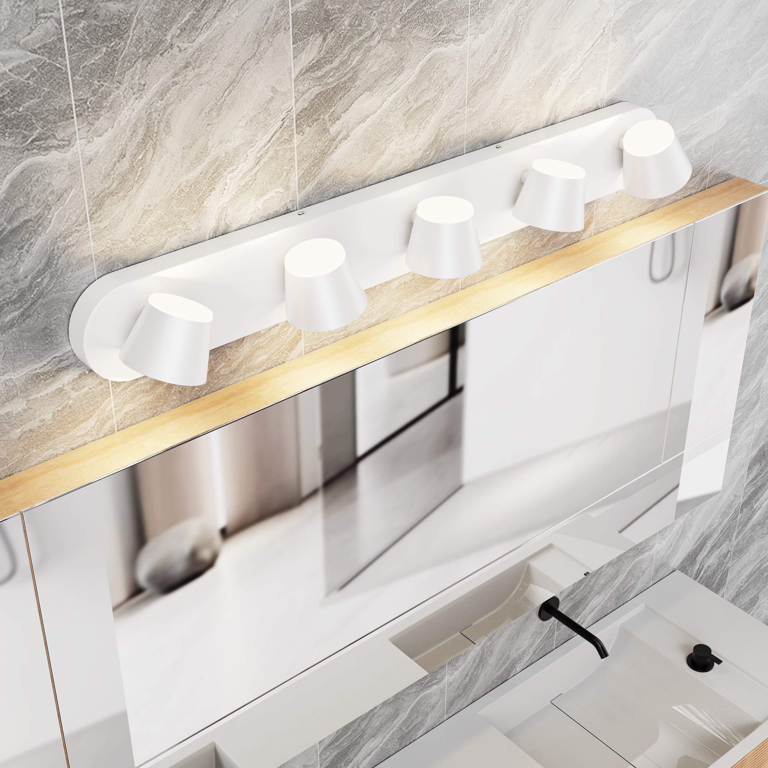 URSOLA Rotatable Bathroom Vanity Light