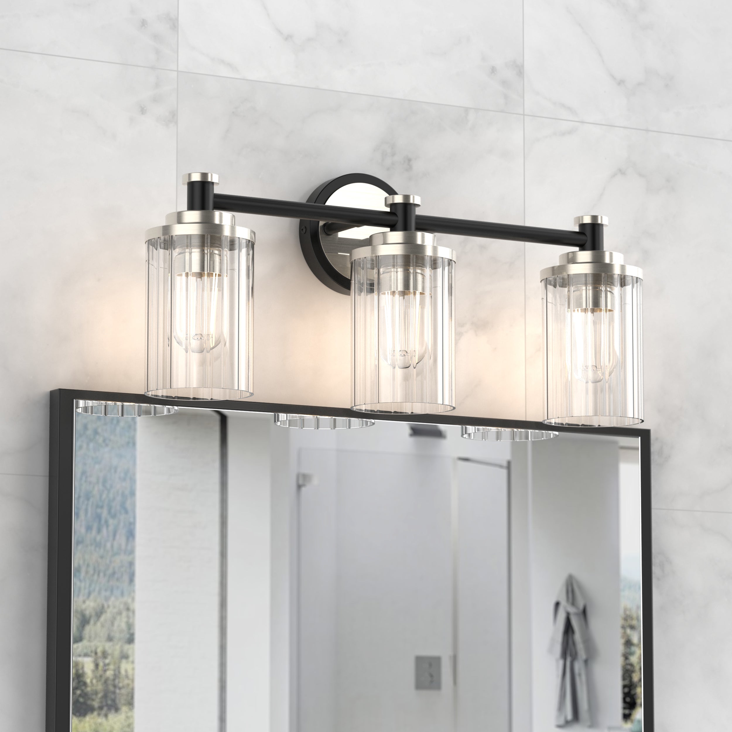 PHIXART Warm Color Bathroom Dimmable Vanity Light