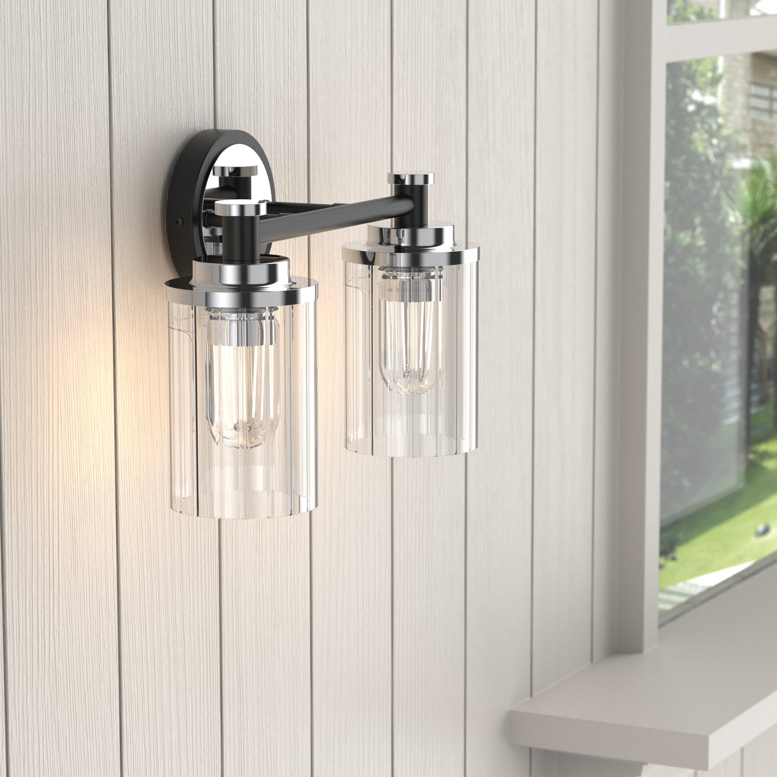 PHIXART Warm Color Bathroom Dimmable Vanity Light