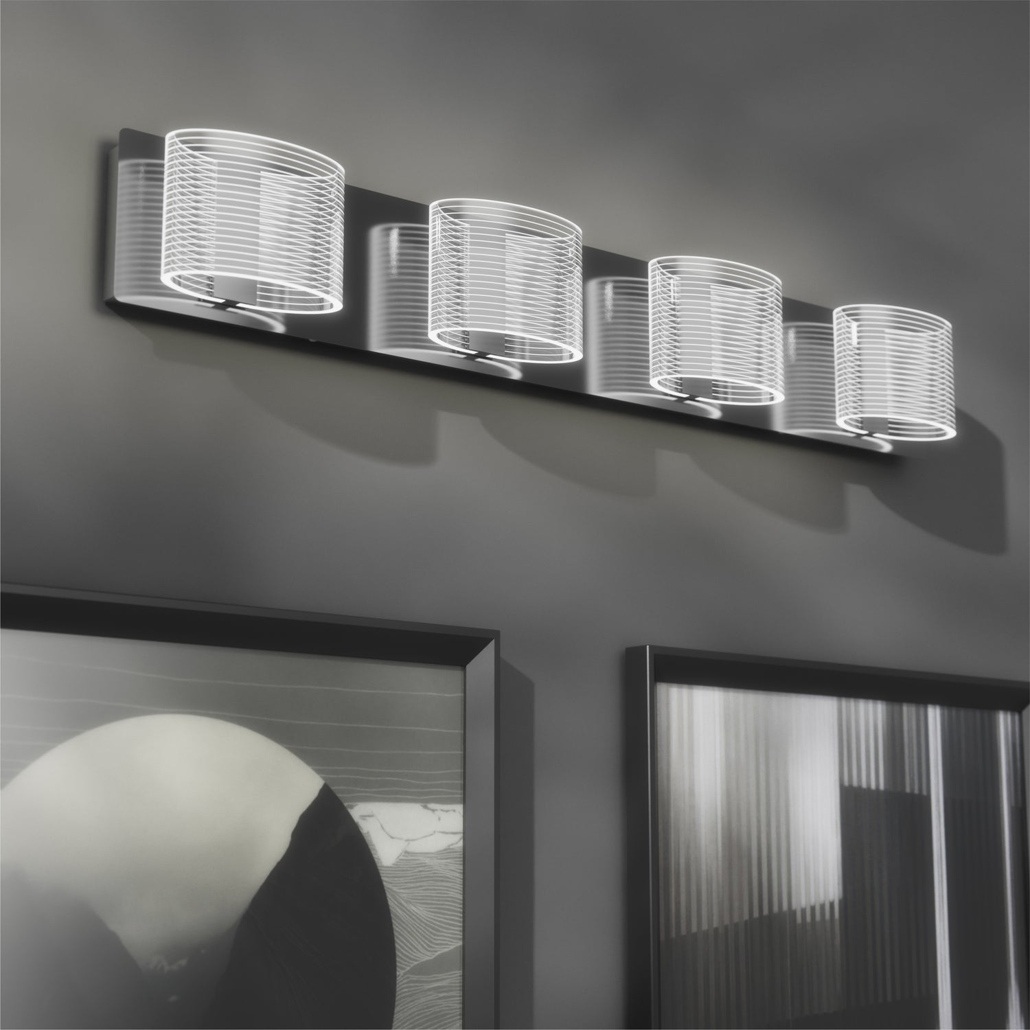 URSOLA LED Bathroom Vanity Transparent Linear Light