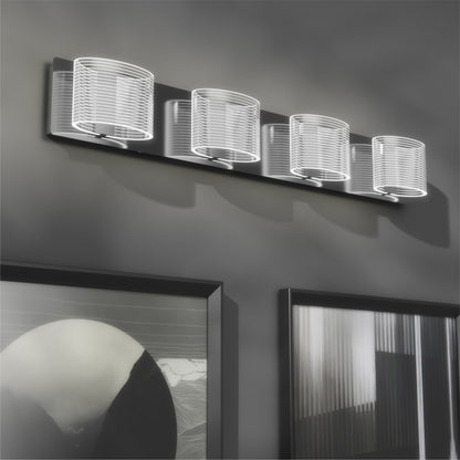 URSOLA LED Bathroom Vanity Transparent Linear Light