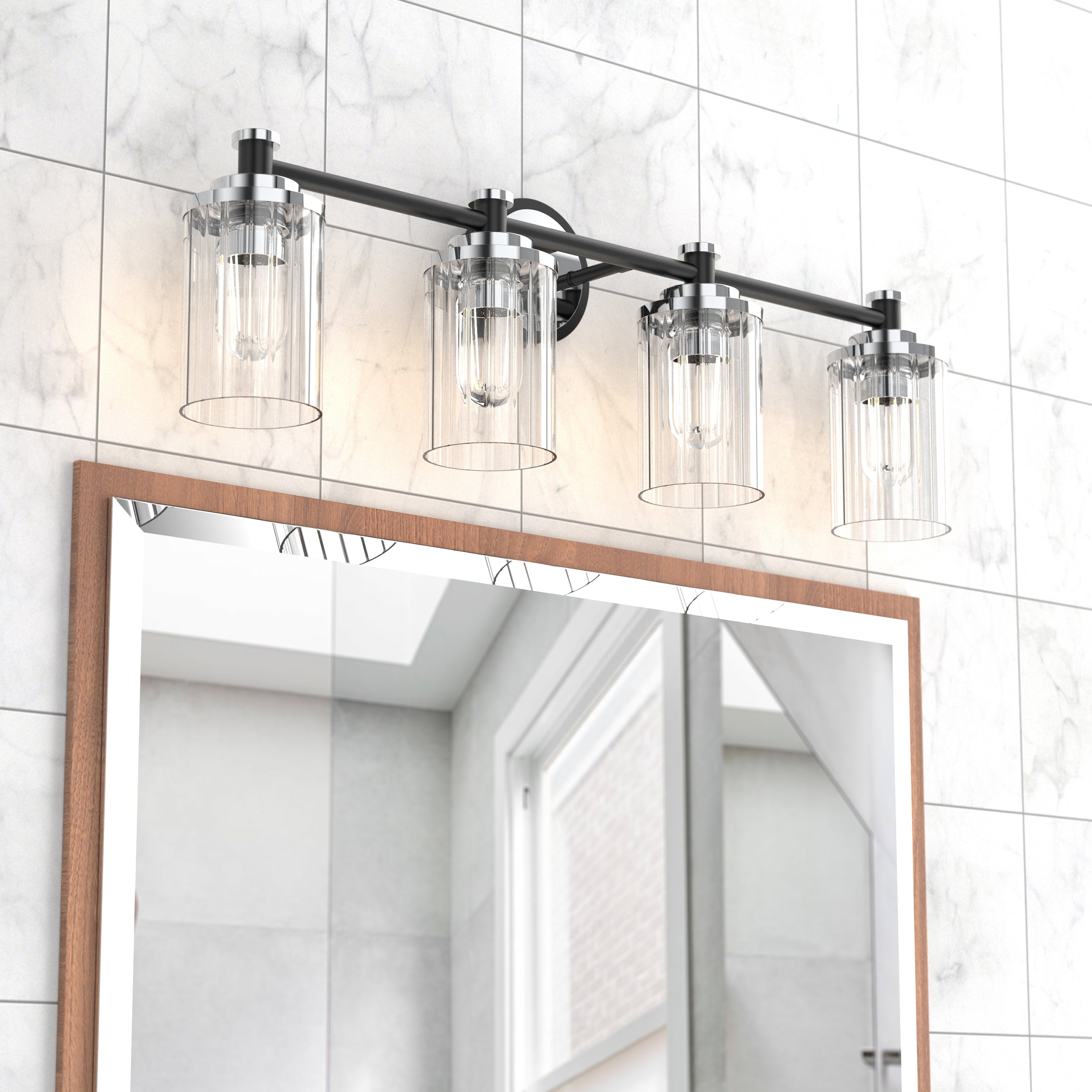 PHIXART Warm Color Bathroom Dimmable Vanity Light