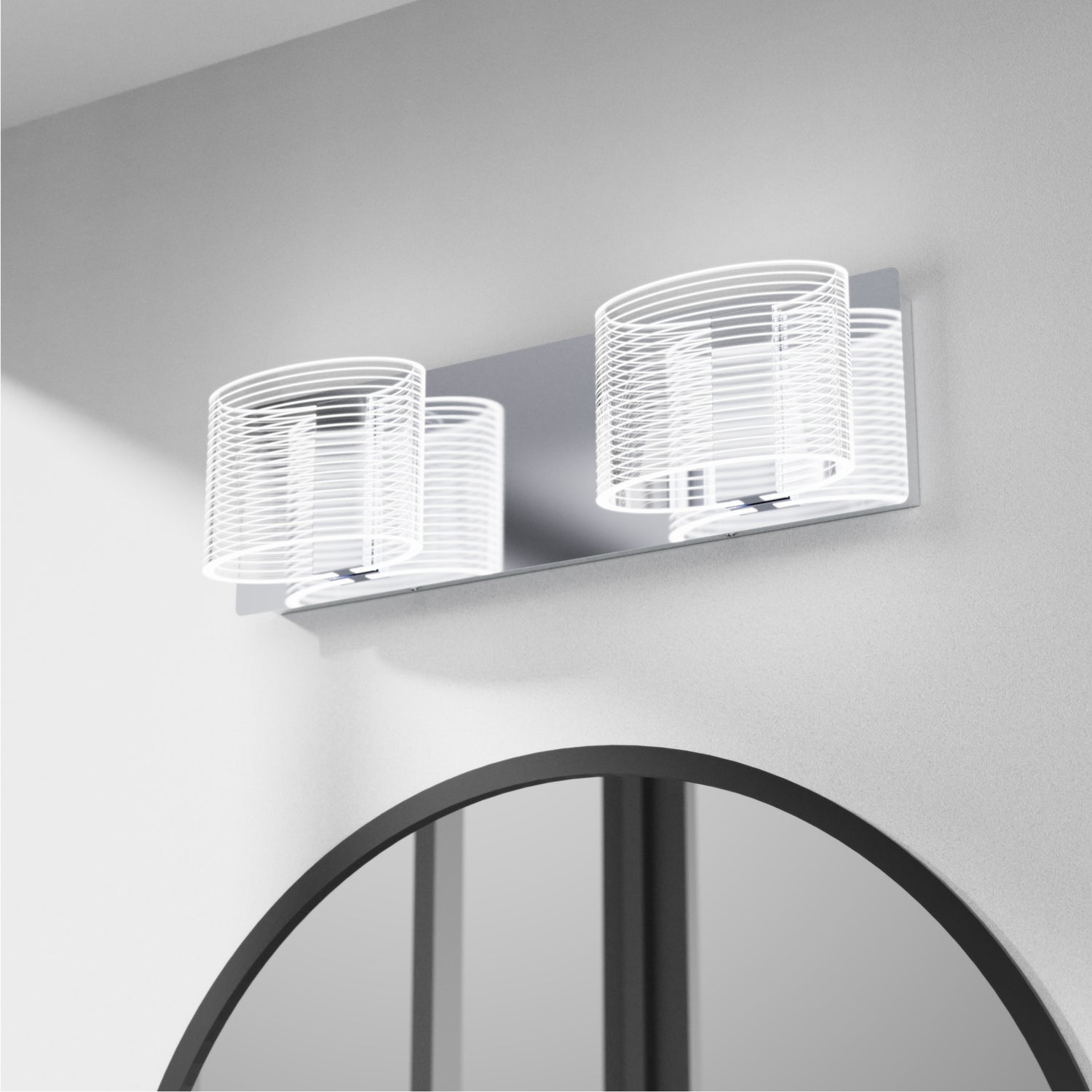 URSOLA LED Bathroom Vanity Transparent Linear Light