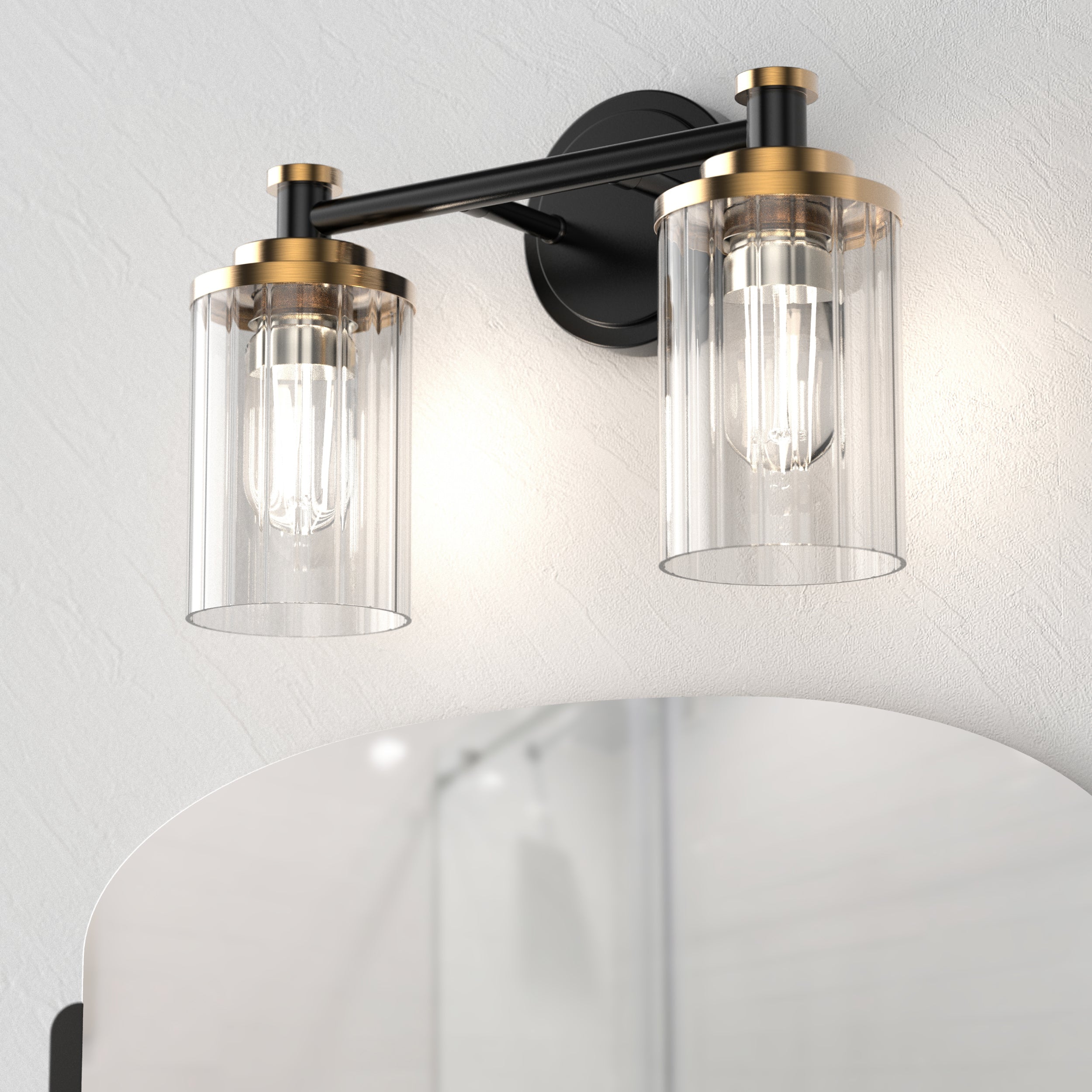 PHIXART Warm Color Bathroom Dimmable Vanity Light