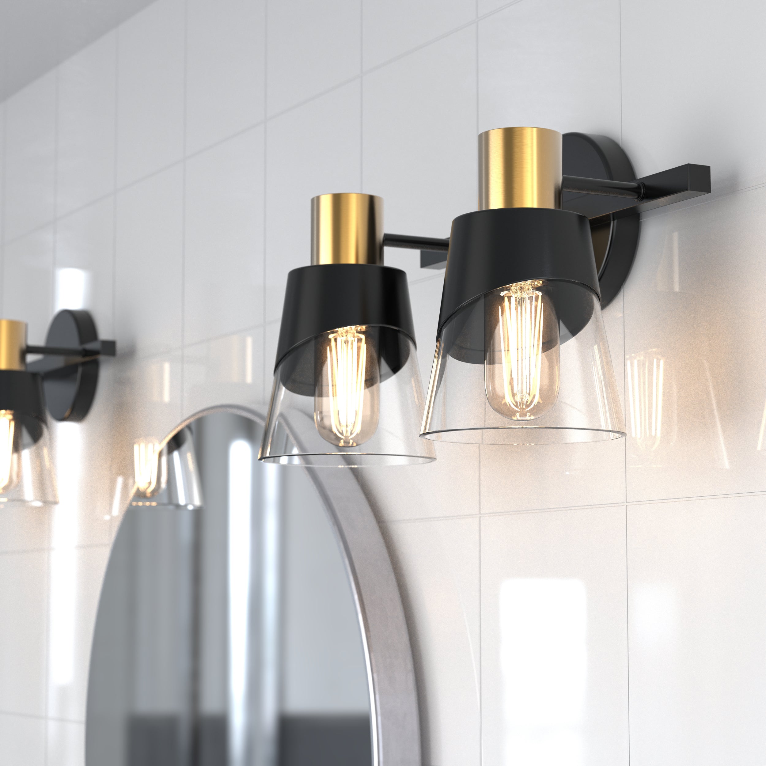 URSOLA Dimmable Bathroom Vanity Light hypotenuse Light