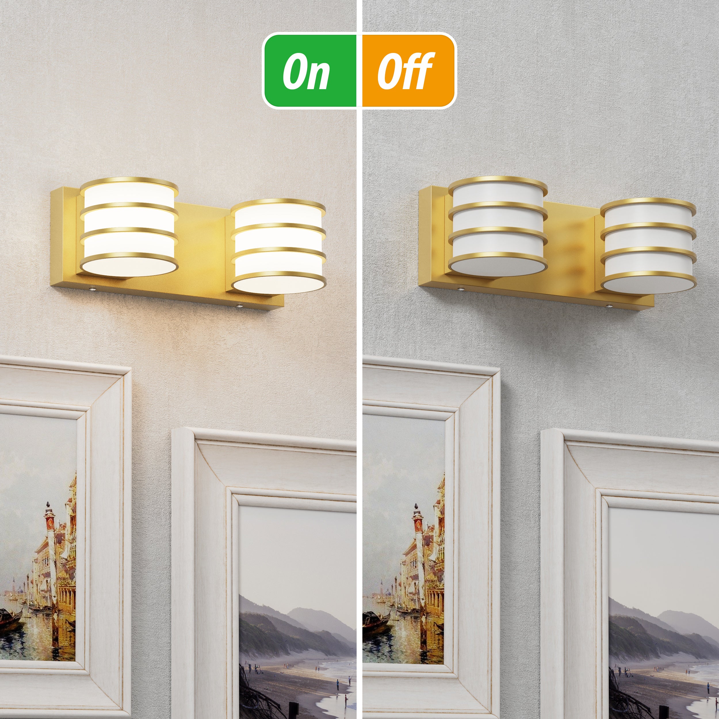 LIGHTINN 2 - Light Dimmable Vanity Light