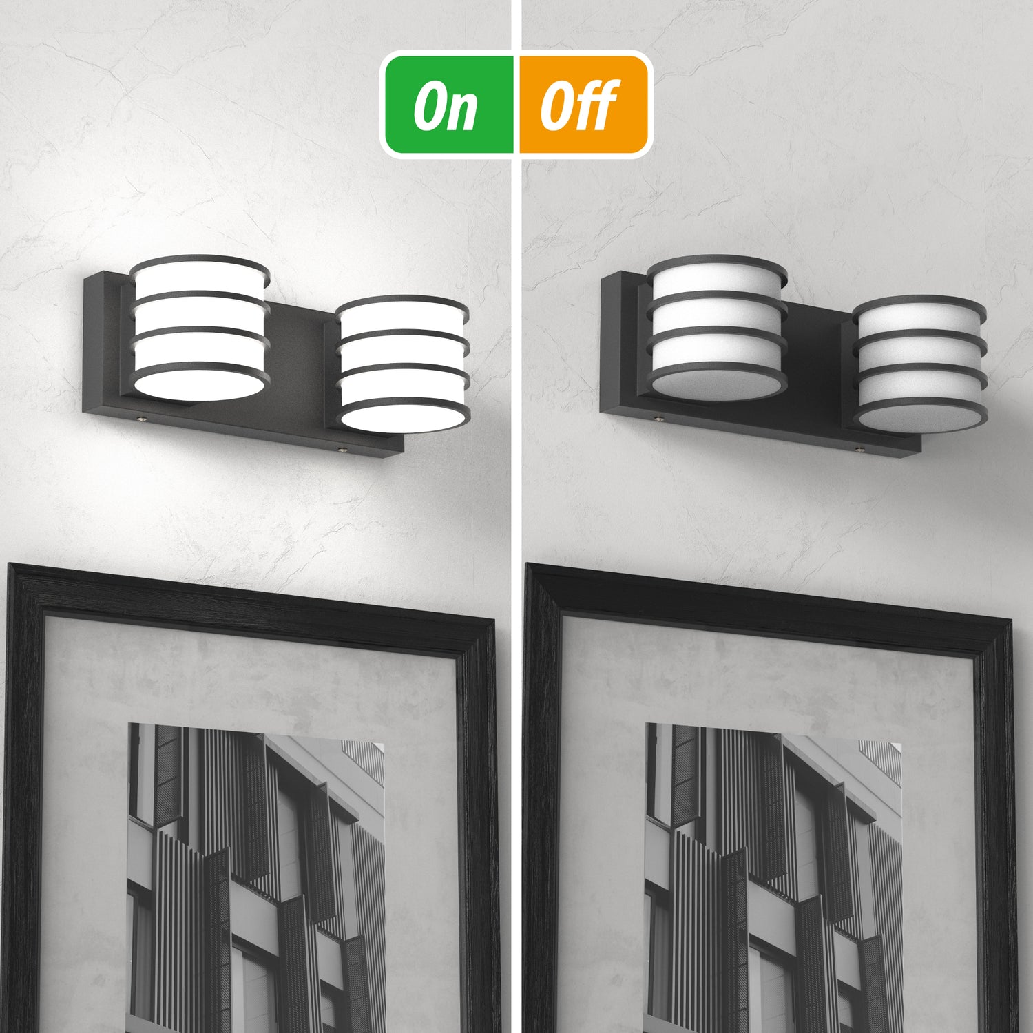LIGHTINN 2 - Light Dimmable Vanity Light