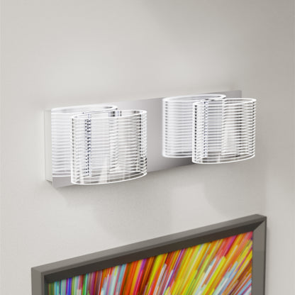 URSOLA LED Bathroom Vanity Transparent Linear Light