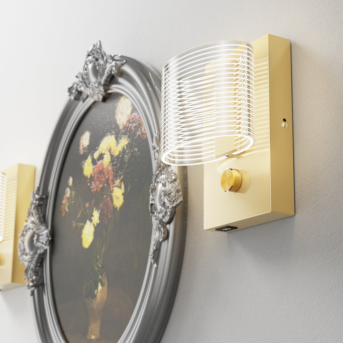 URSOLA LED Transparent Linear Wall Light