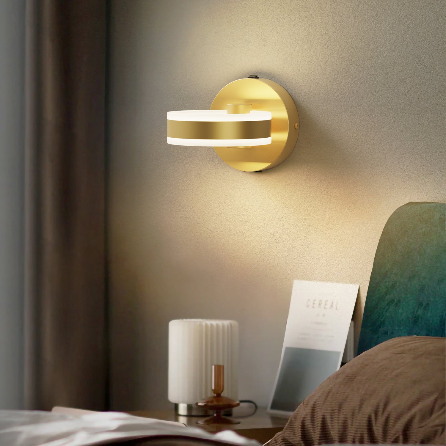PHIXART LED Adjustable Angle 350° Sconce